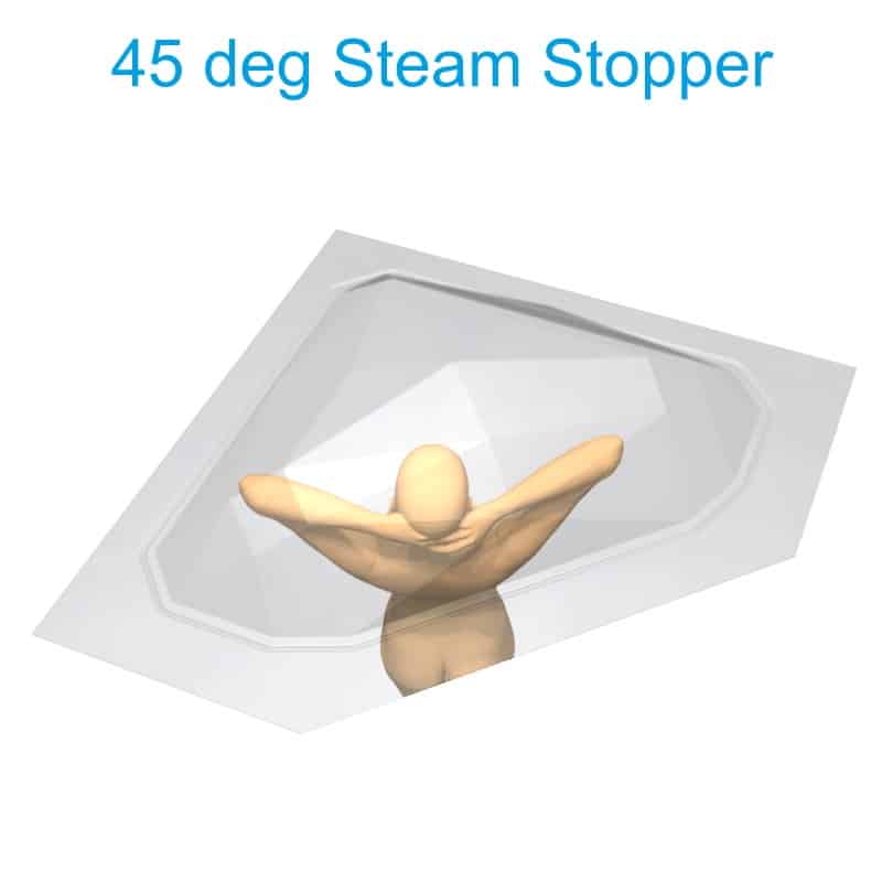 Angle Corner Steam Stopper max